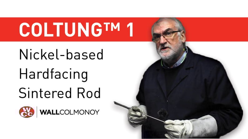 Warren Lewis demonstrates ColTung™ 1 hardfacing rod