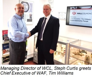 Wall Colmonoy Limited (UK) welcomes the Welsh Automotive Forum (WAF)